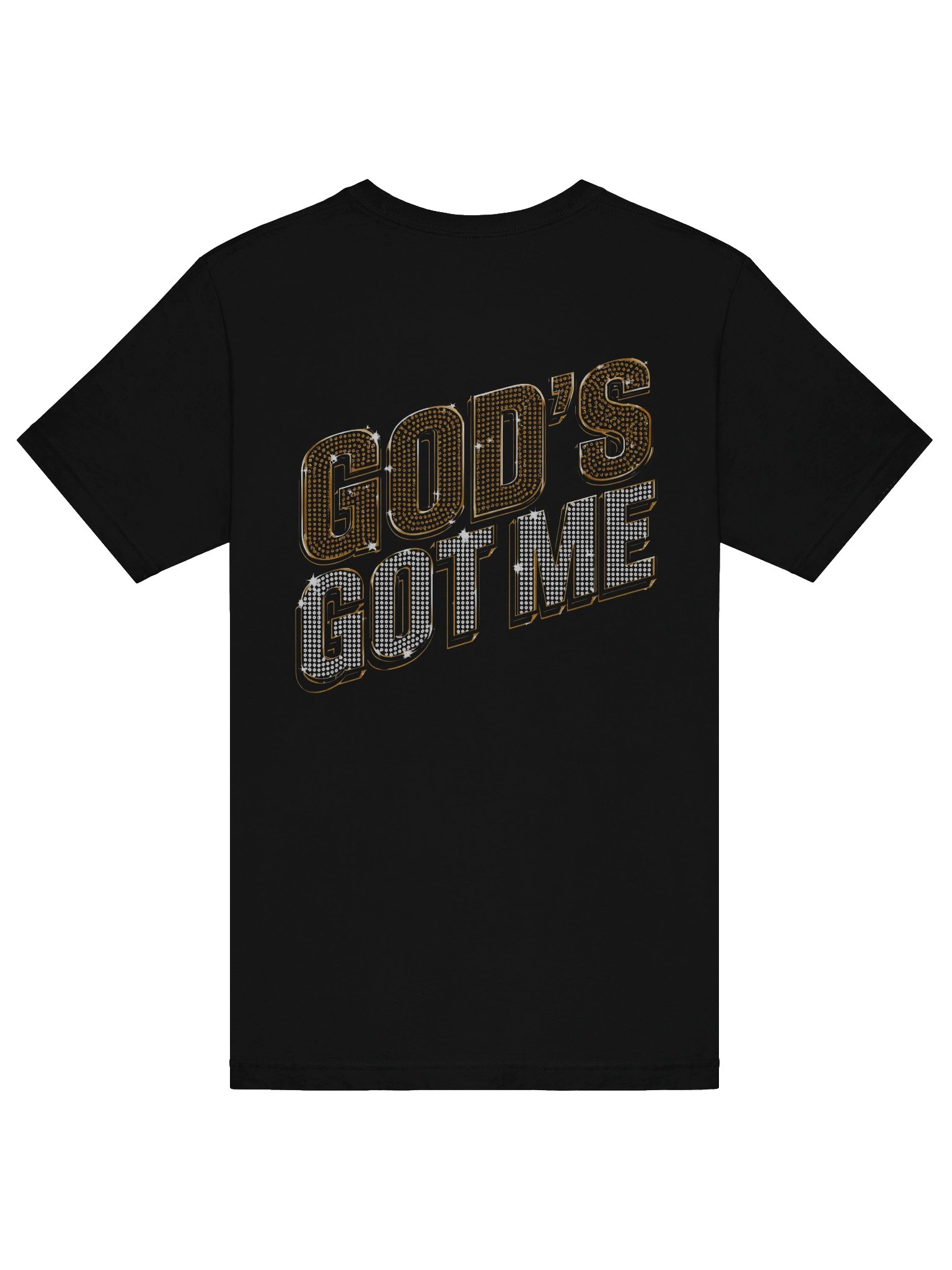 God's Got Me - Divine Glitter: Bella+Canvas Supersoft T-Shirt product image (6)