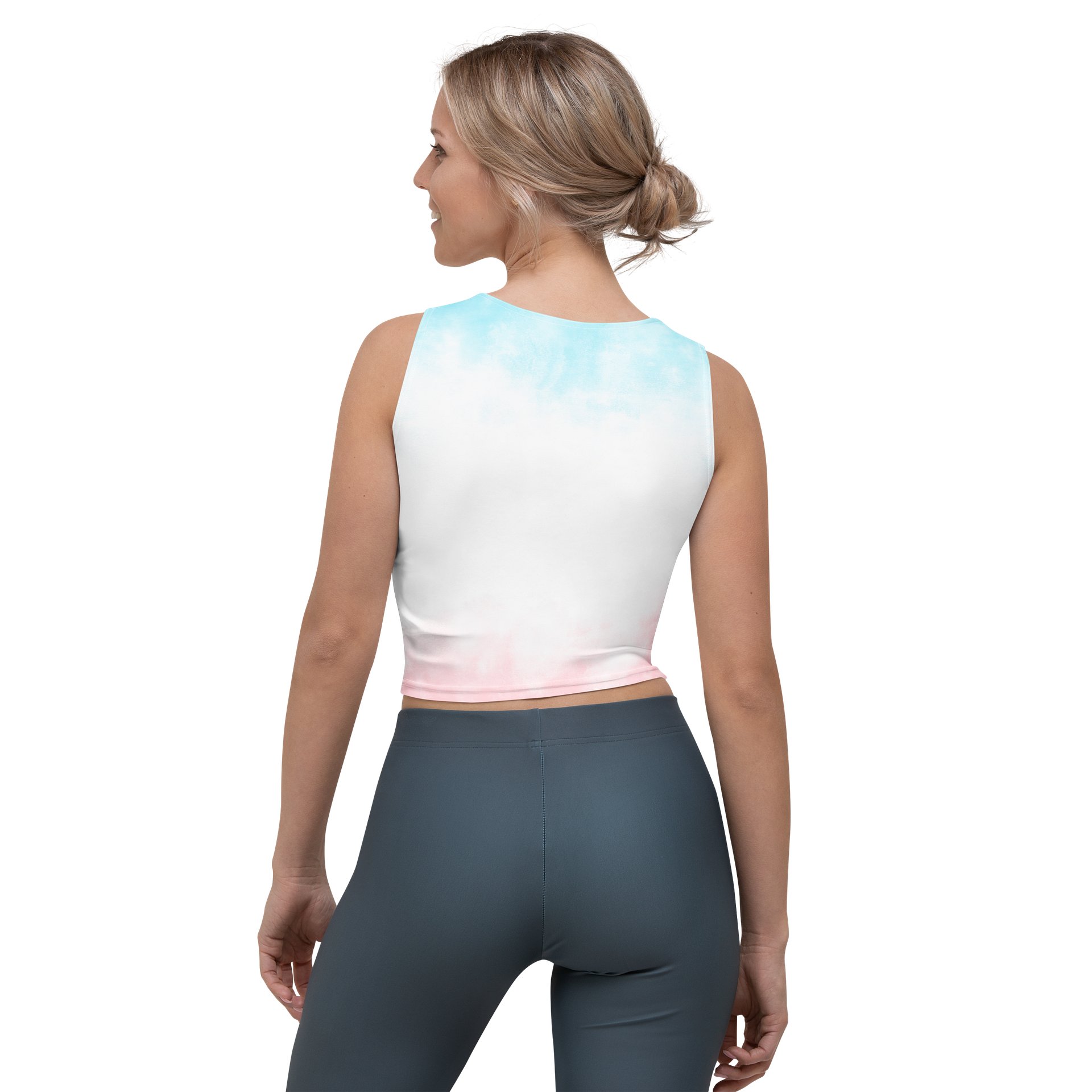 Tropical Flamingo Crop Top Tee product image (2)