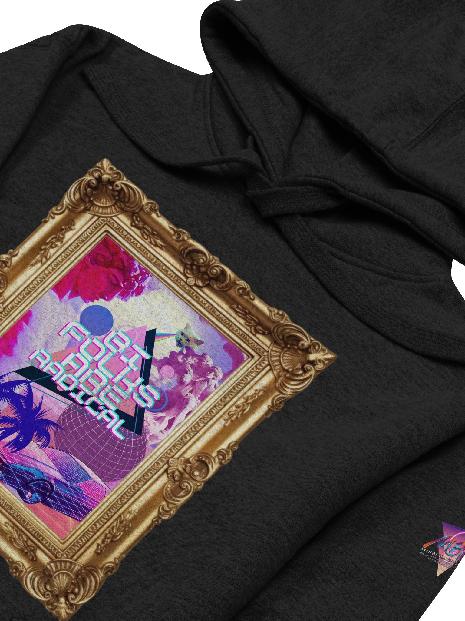 Radical Pride - Bi Folks Are Rad! (Hoodie) product image (3)