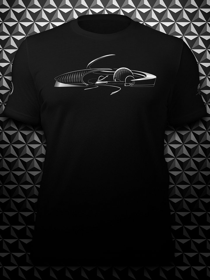 SPACE Line Art Unisex T-Shirt product image (1)