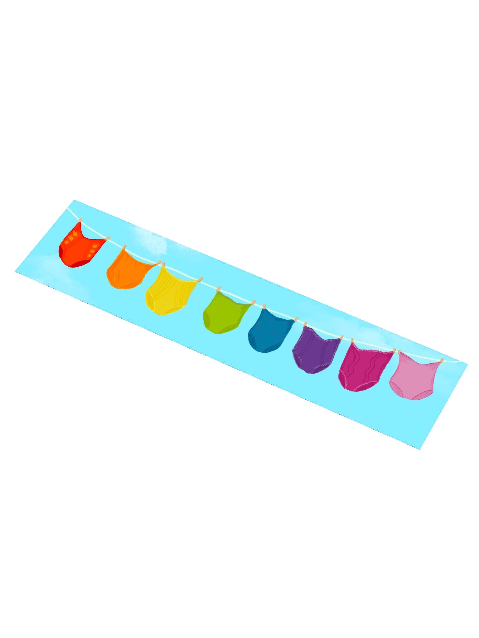 Granny Panty Bumper Sticker product image (1)