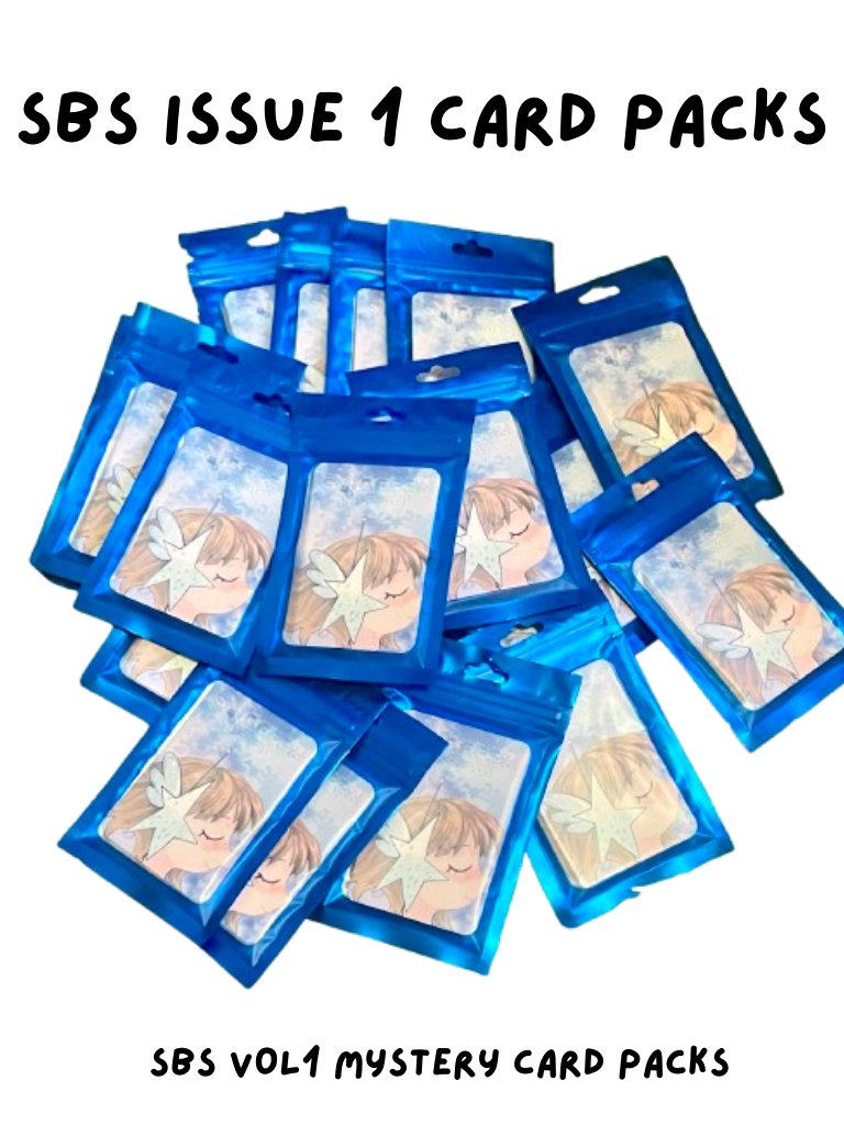 SBS Vol 1&2 trading card MYSTERY PACKS ! product image (1)
