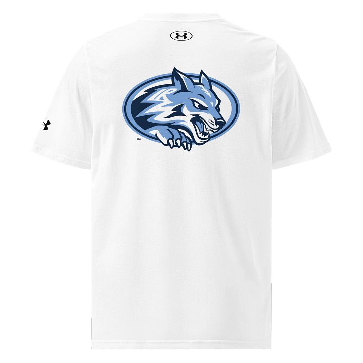 White with Columbia UA Athletic Wolves Cutout T-Shirt product image (1)