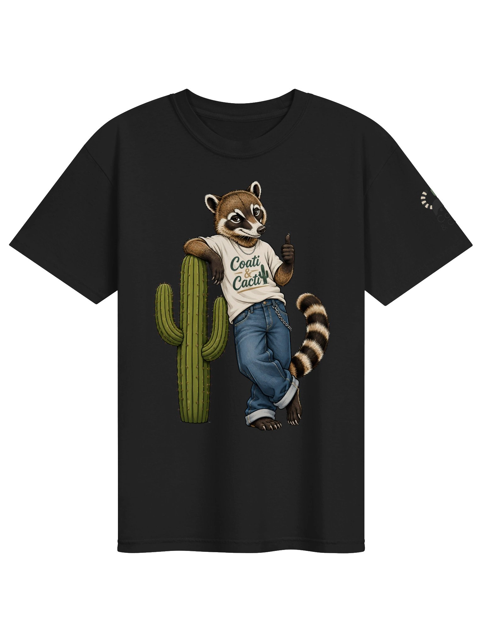 Coati & Cacti Coatimundi Tee product image (1)