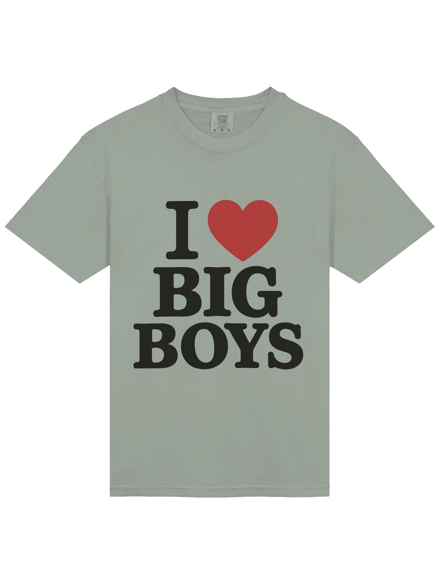 I Love Big Boys Tee product image (11)