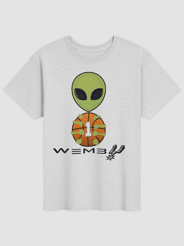 Wemby Alien Basketball Shirt - Victor Wembanyama San Antonio Spurs Graphic Tee product image (1)