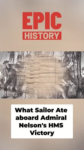What did sailors really eat aboard HMS Victory? The answer is darker than you think—hardtack filled with weevils, salted pork...
