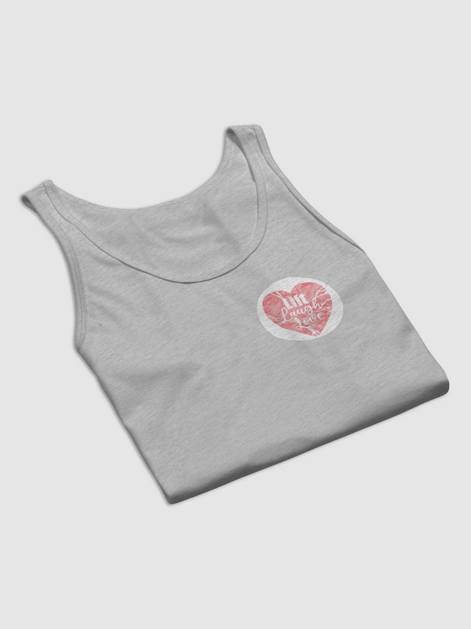 Lift Laugh Love Pink Heartbreak Tank Top product image (57)