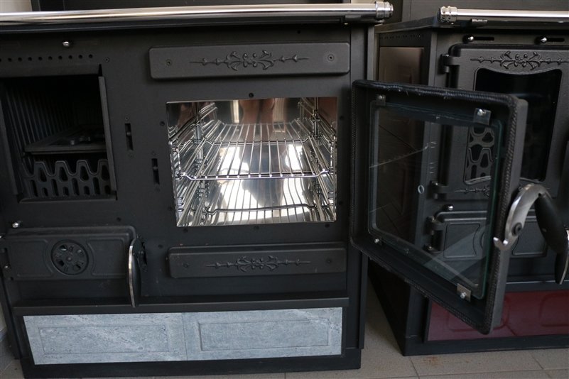 Guliver Wood Burning Cook Stove by Guca Soapstone with Warming Oven Left Hand Flue product image (5)
