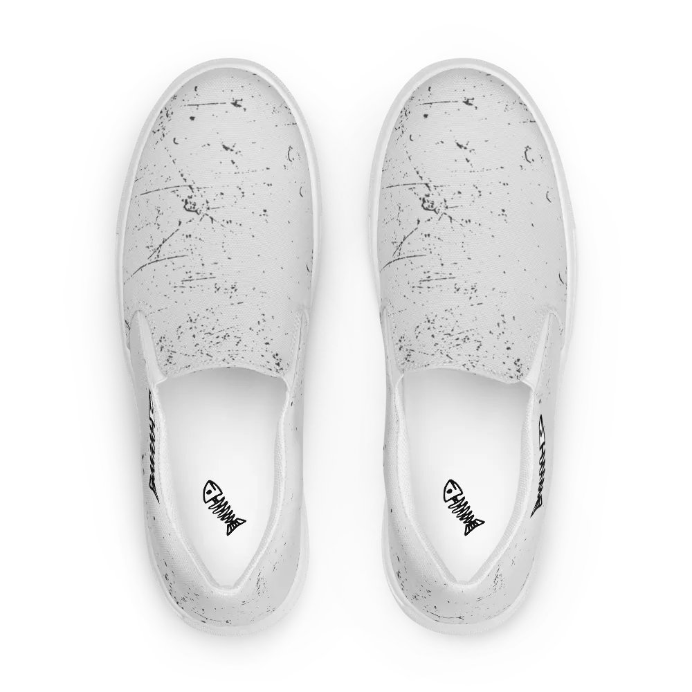"A83" (Fishbone) Men's Classic Comfort Canvas Slip-Ons product image (4)