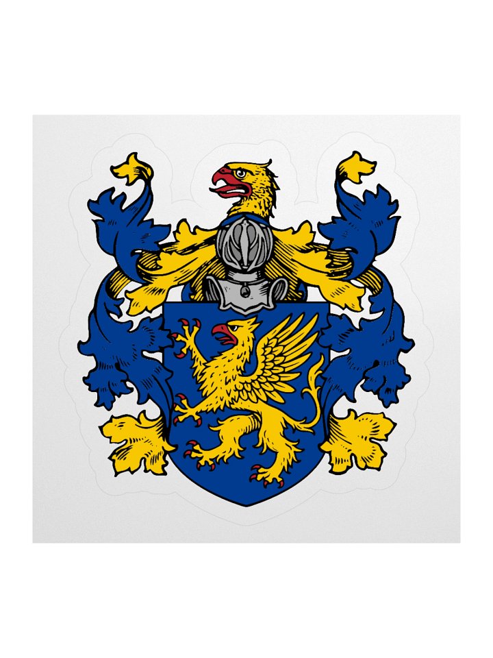 Griffin Herald Kiss Cut Sticker product image (1)
