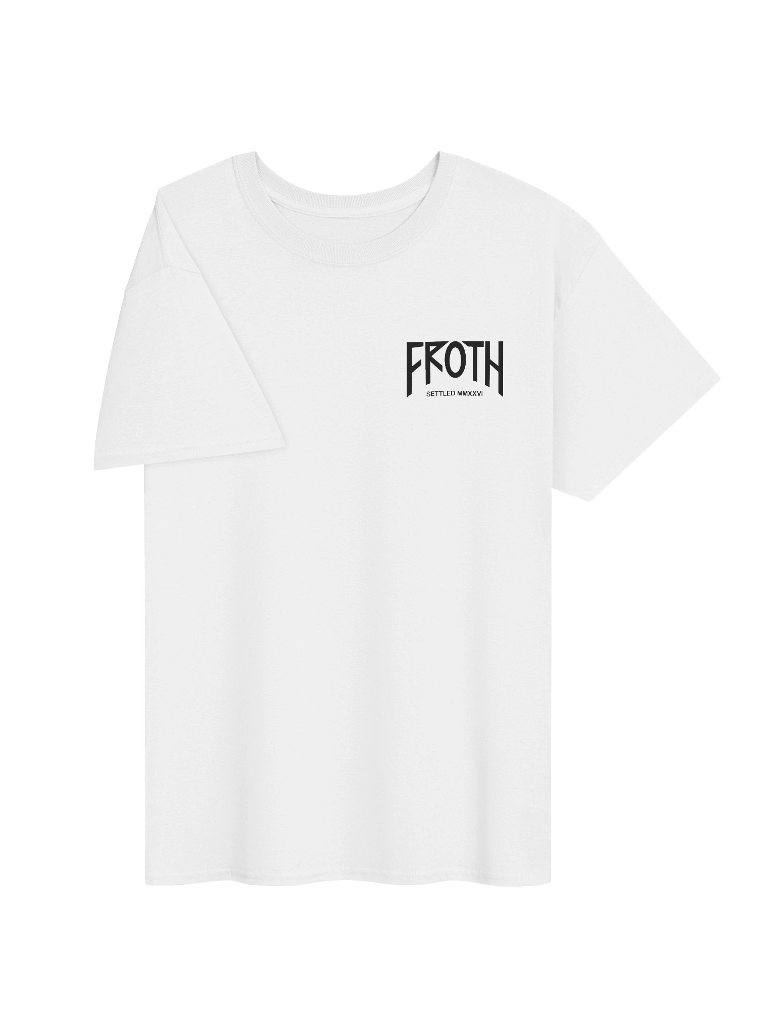 FROTH Octopus Tee - White / Black product image (3)