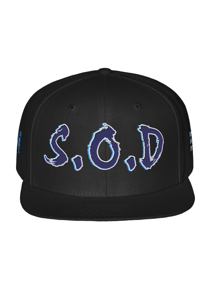S.O.D SNAPBACK (BLACK) product image (1)