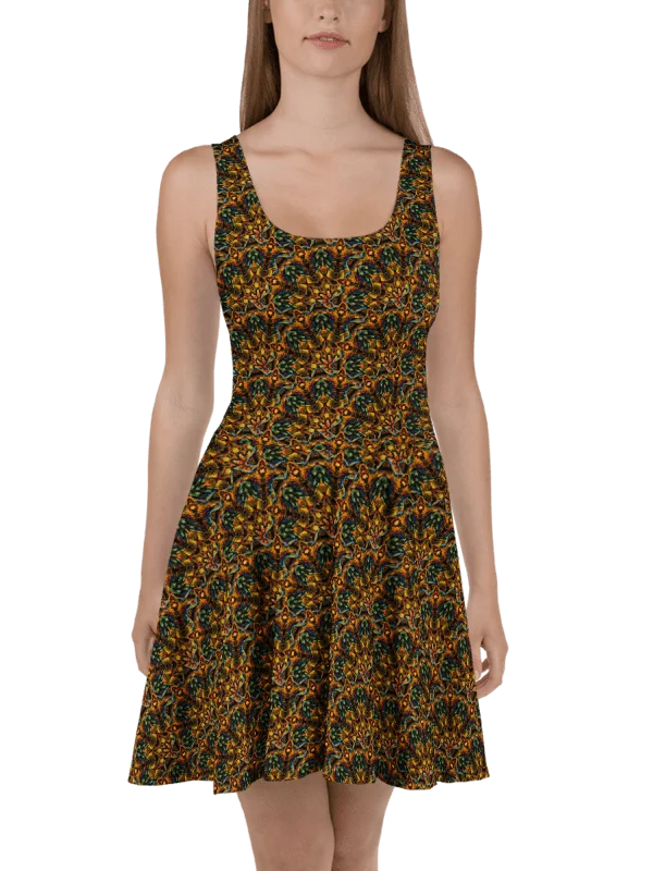 Forest Frequency Skater Dress product image (8)