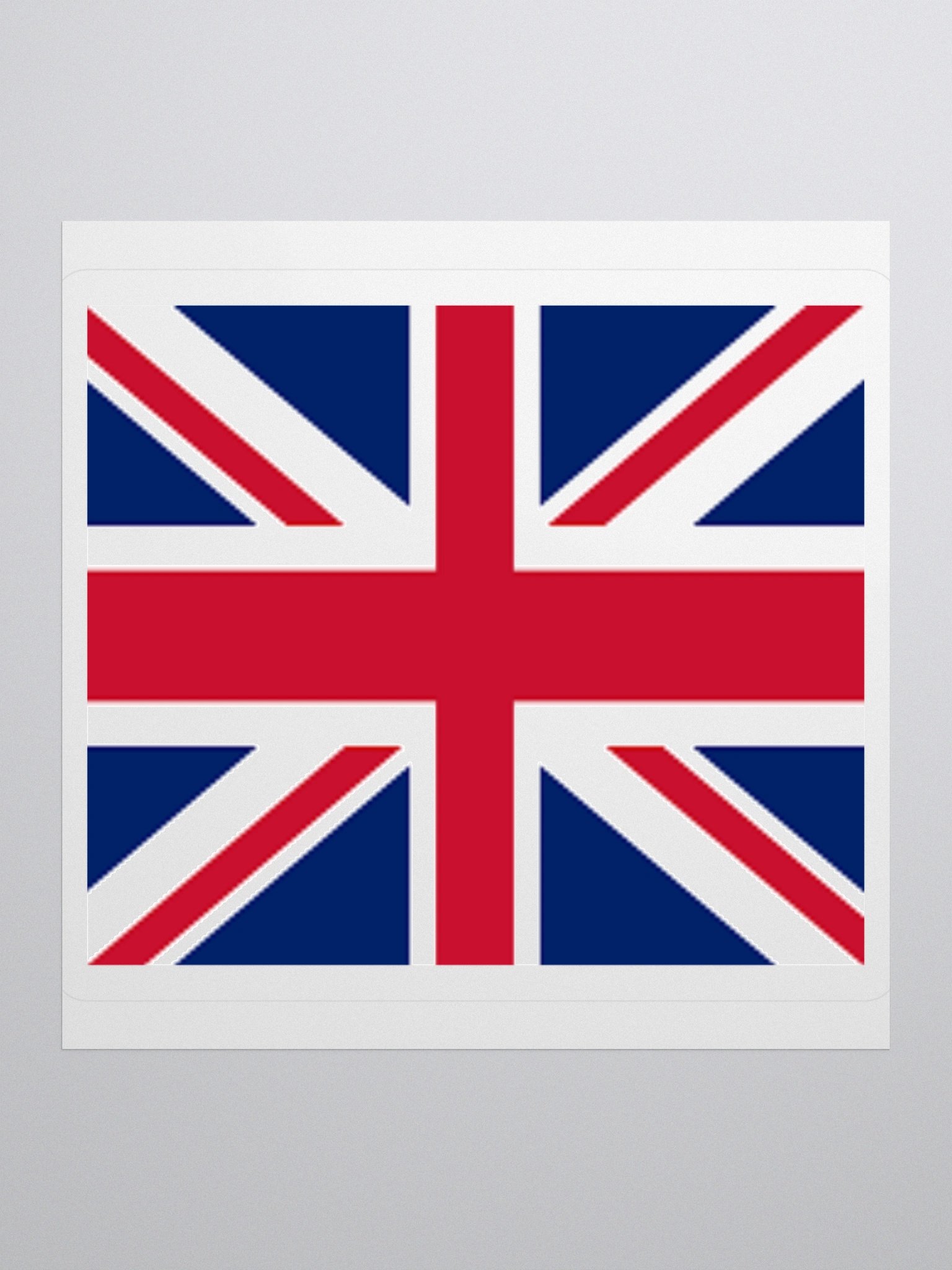 United Kingdom Flag Sticker | Union Jack Design | Durable Vinyl | 3 Sizes product image (3)