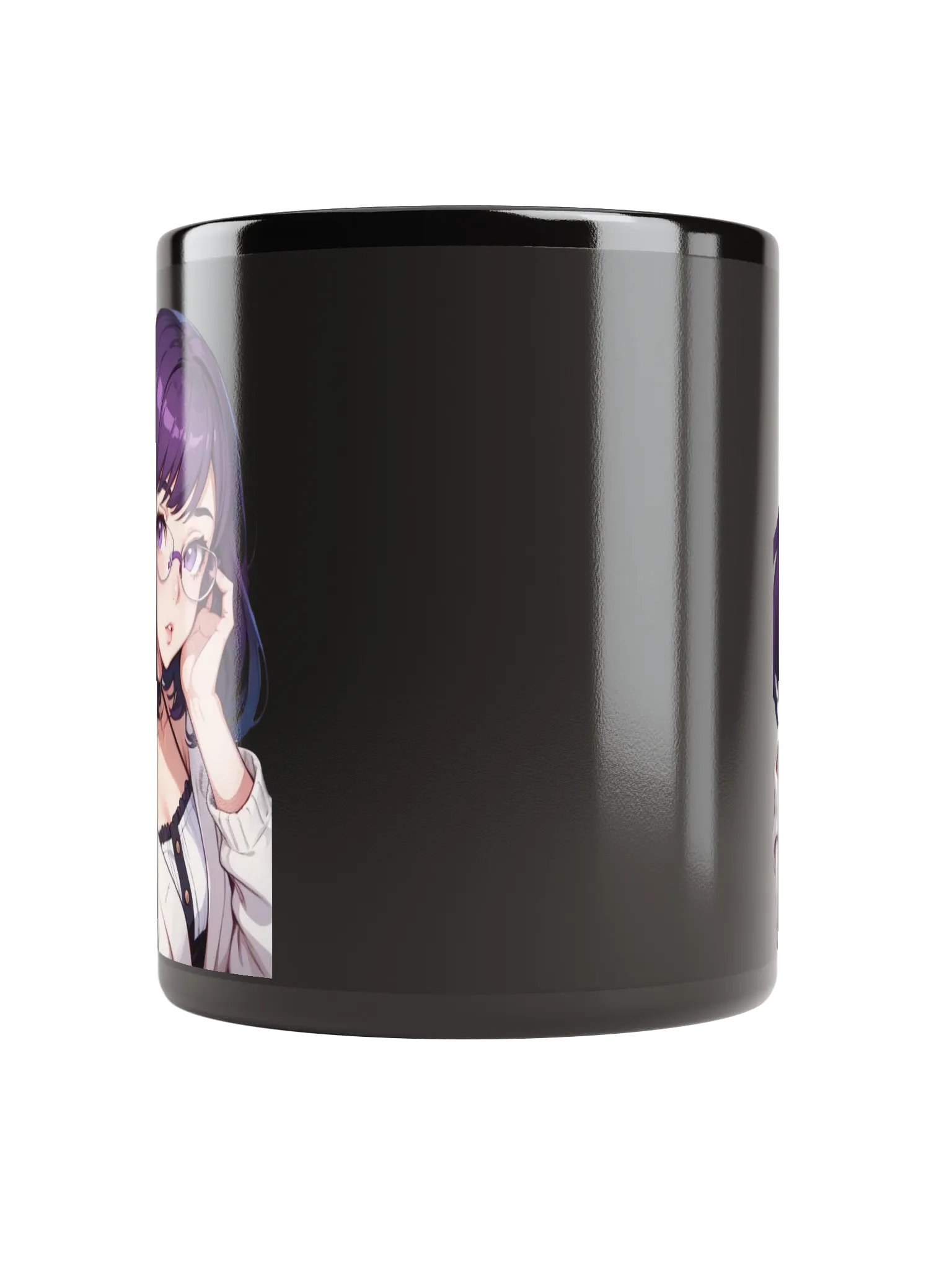 (Purple WAIFU) K Black Mug product image (5)