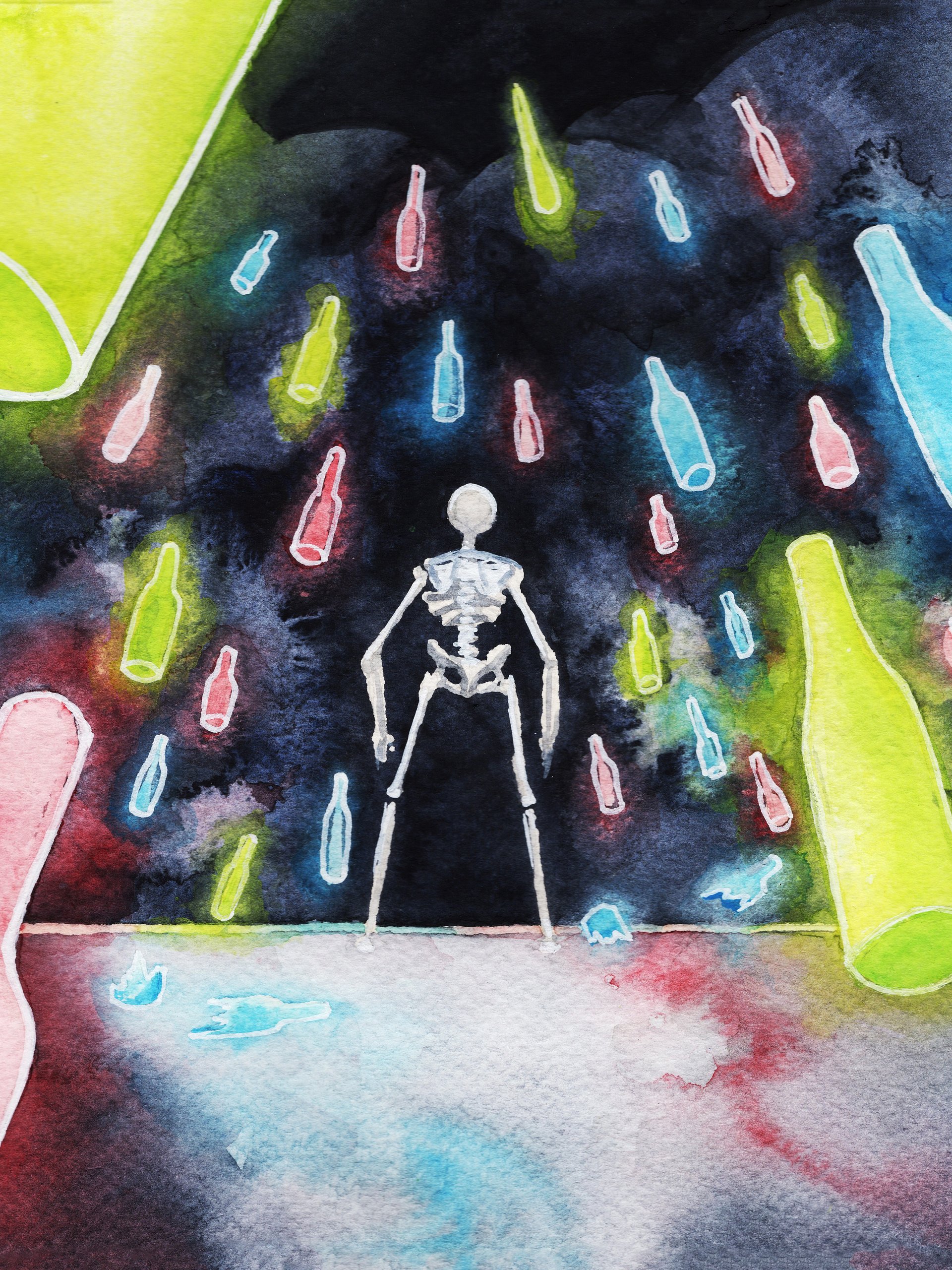 Attack of the Killer Champagne ∙ Art Print product image (1)