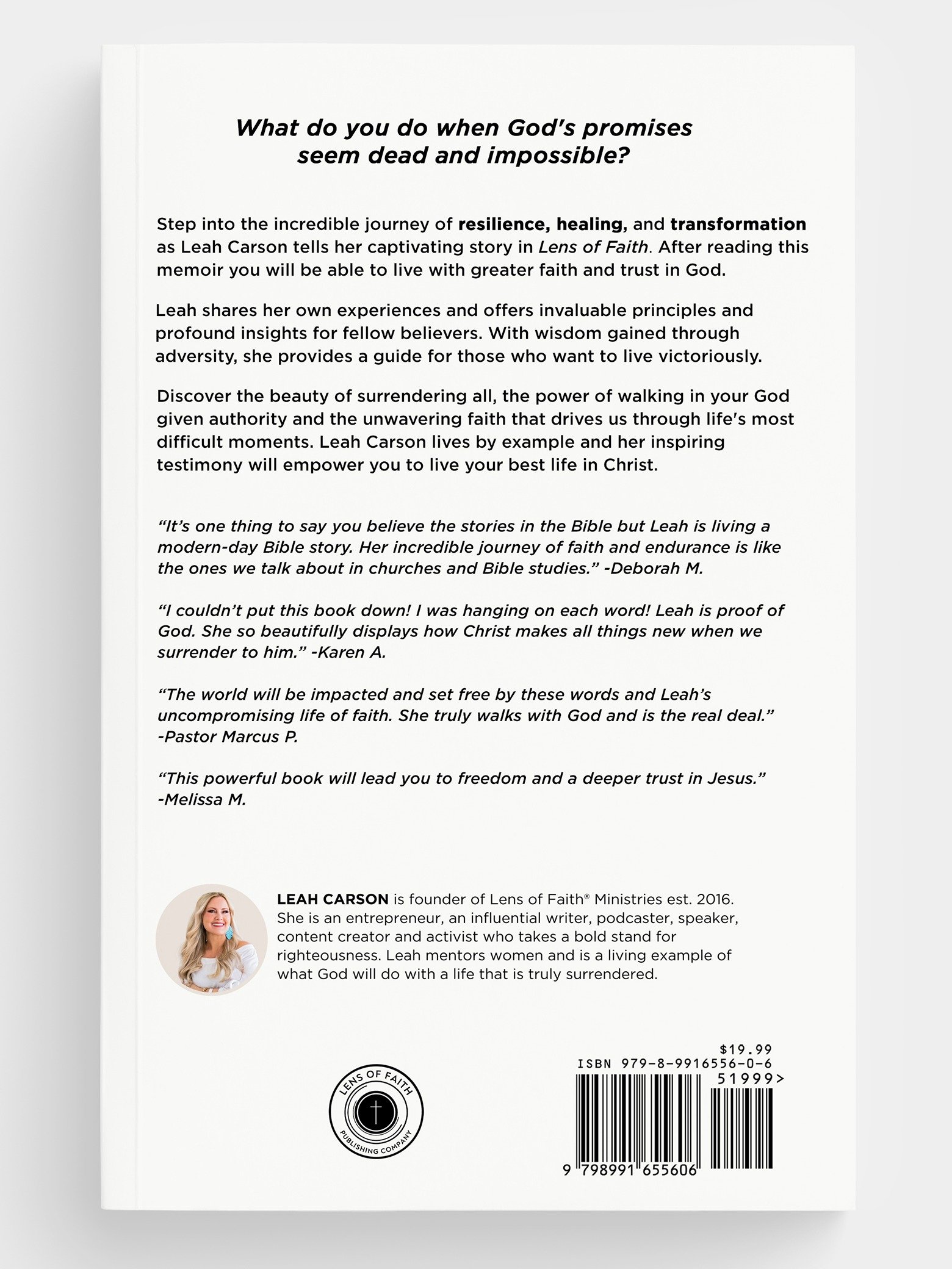 Lens of Faith Book product image (2)