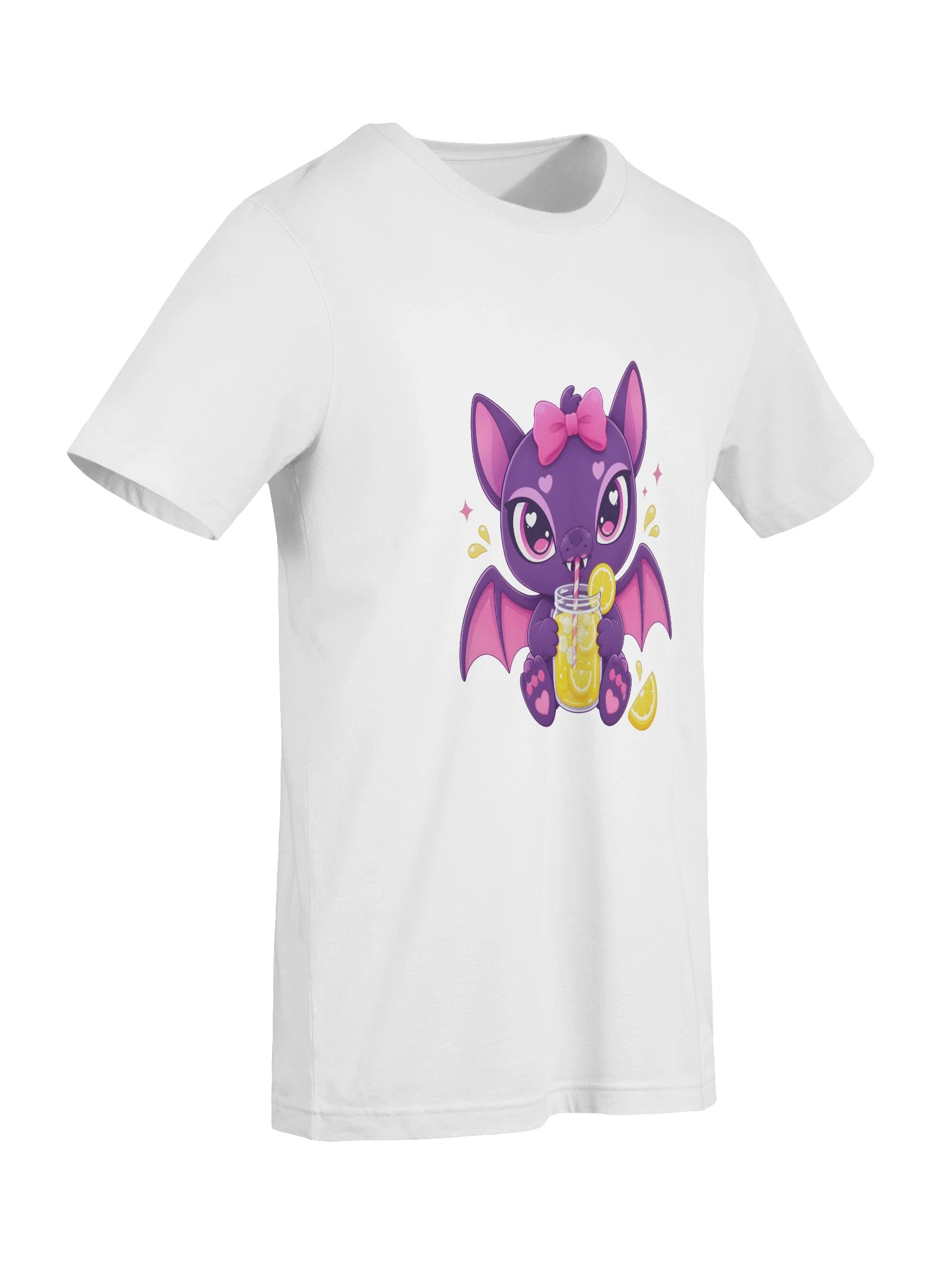 Bat Drinking Lemonade Tee product image (43)