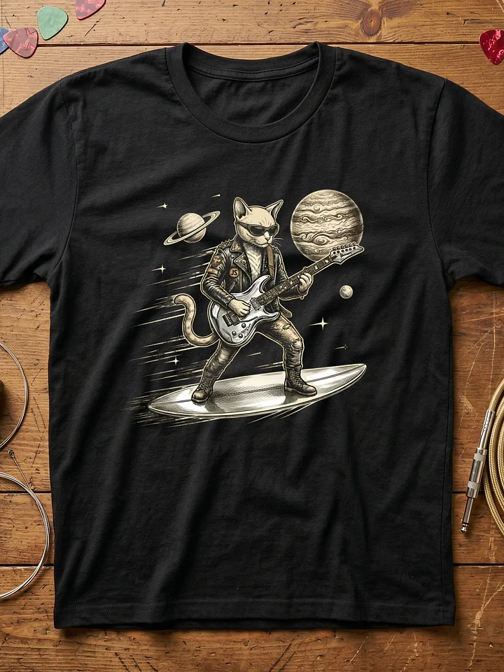 Joe Catriani Guitar T-shirt | Funny Rock Music Music Tee product image (1)