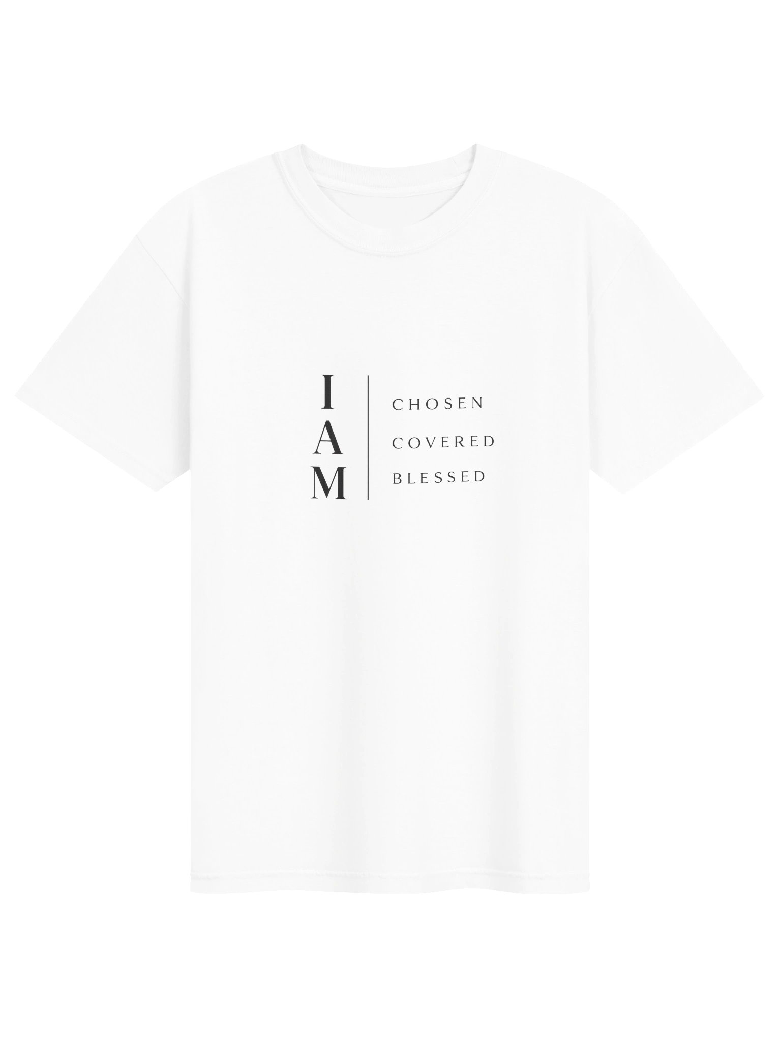 I AM Chosen Covered Blessed Tee product image (1)