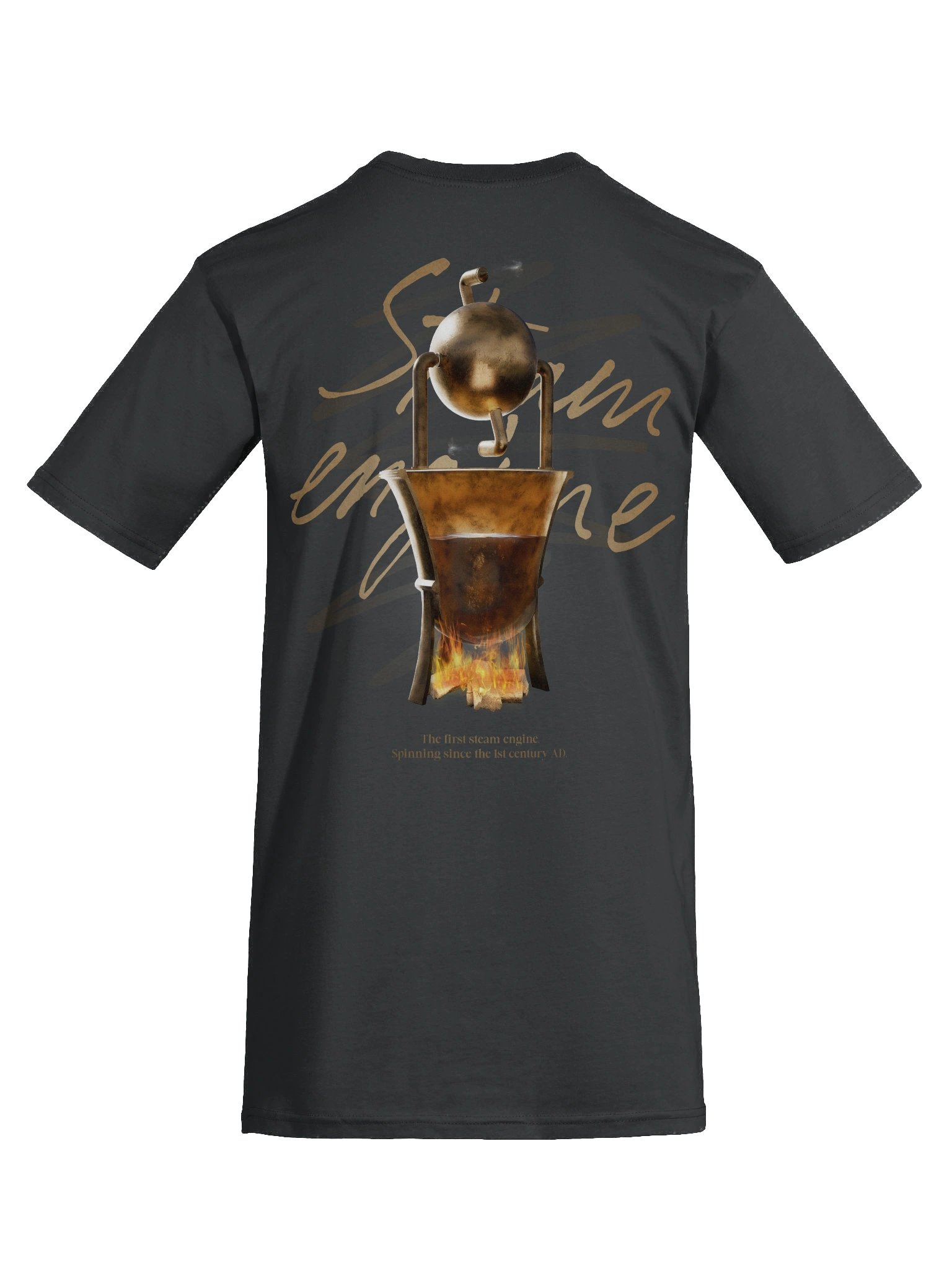 Steam Engine Heavyweight Premium Tee product image (3)
