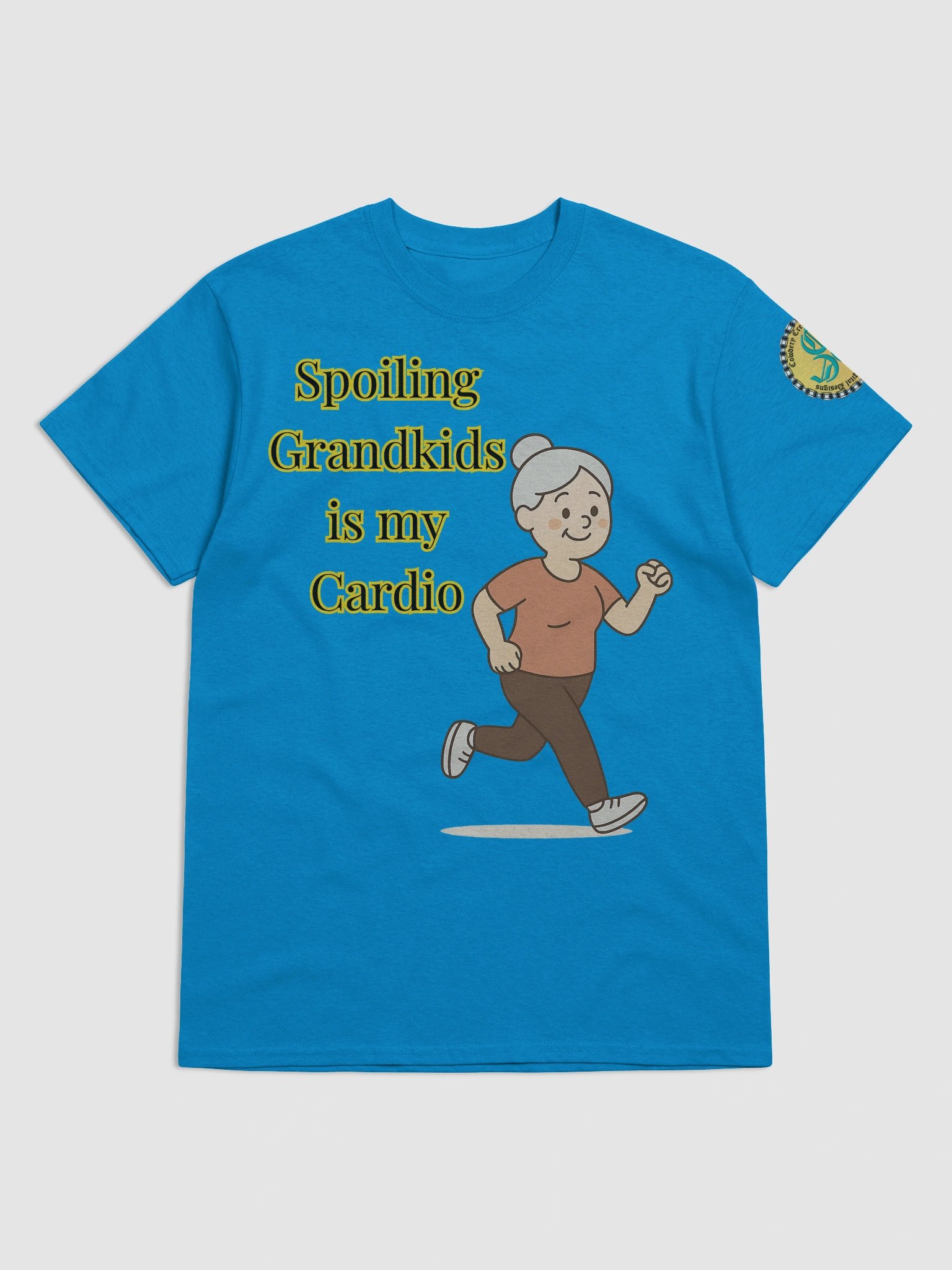 Spoiling Grandkids is my Cardio (Female) Gildan Heavyweight T-Shirt Colors (2) product image (3)