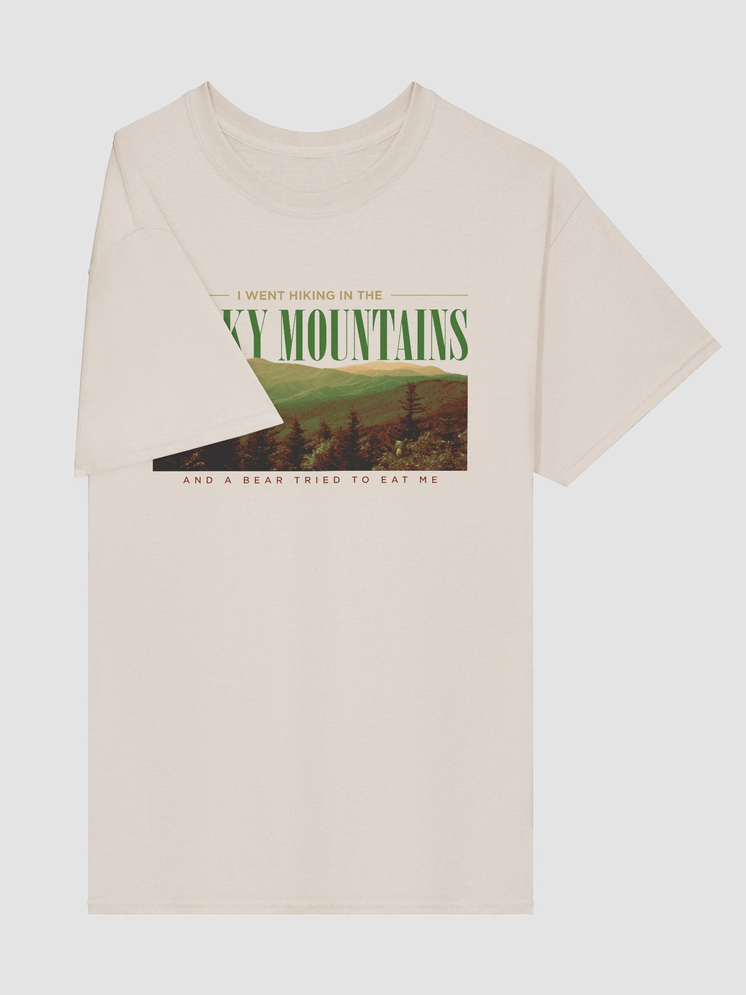 Smoky Mountains Bear T-shirt product image (53)