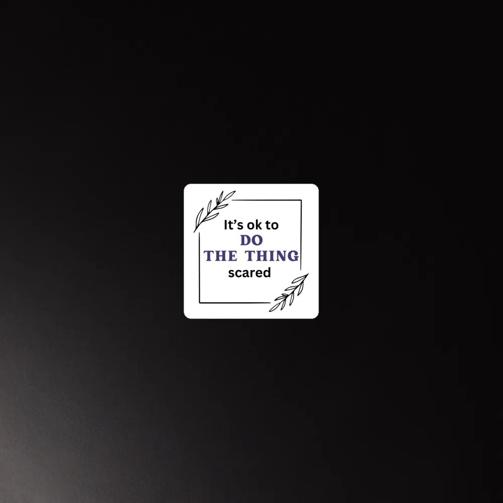 It's ok to do the thing Scared - Magnet product image (5)