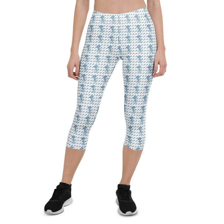 "JELLYFISH" CAPRI LEGGINGS product image (1)