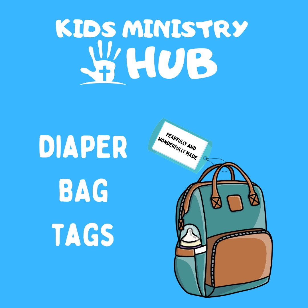 Diaper Bag gift Tag product image (1)