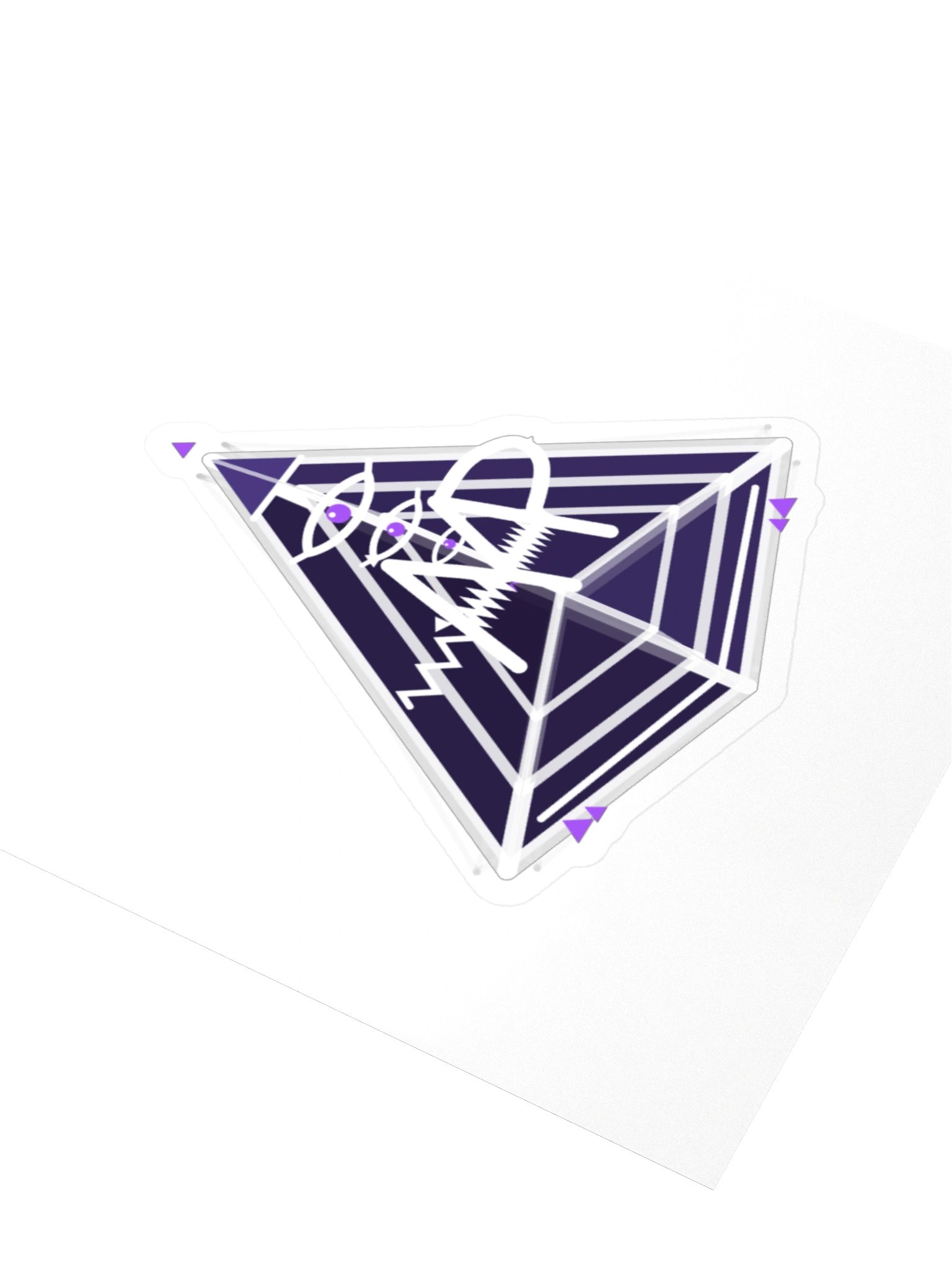 Mt. AMP 6D Pyramid — Transfer Sticker product image (3)