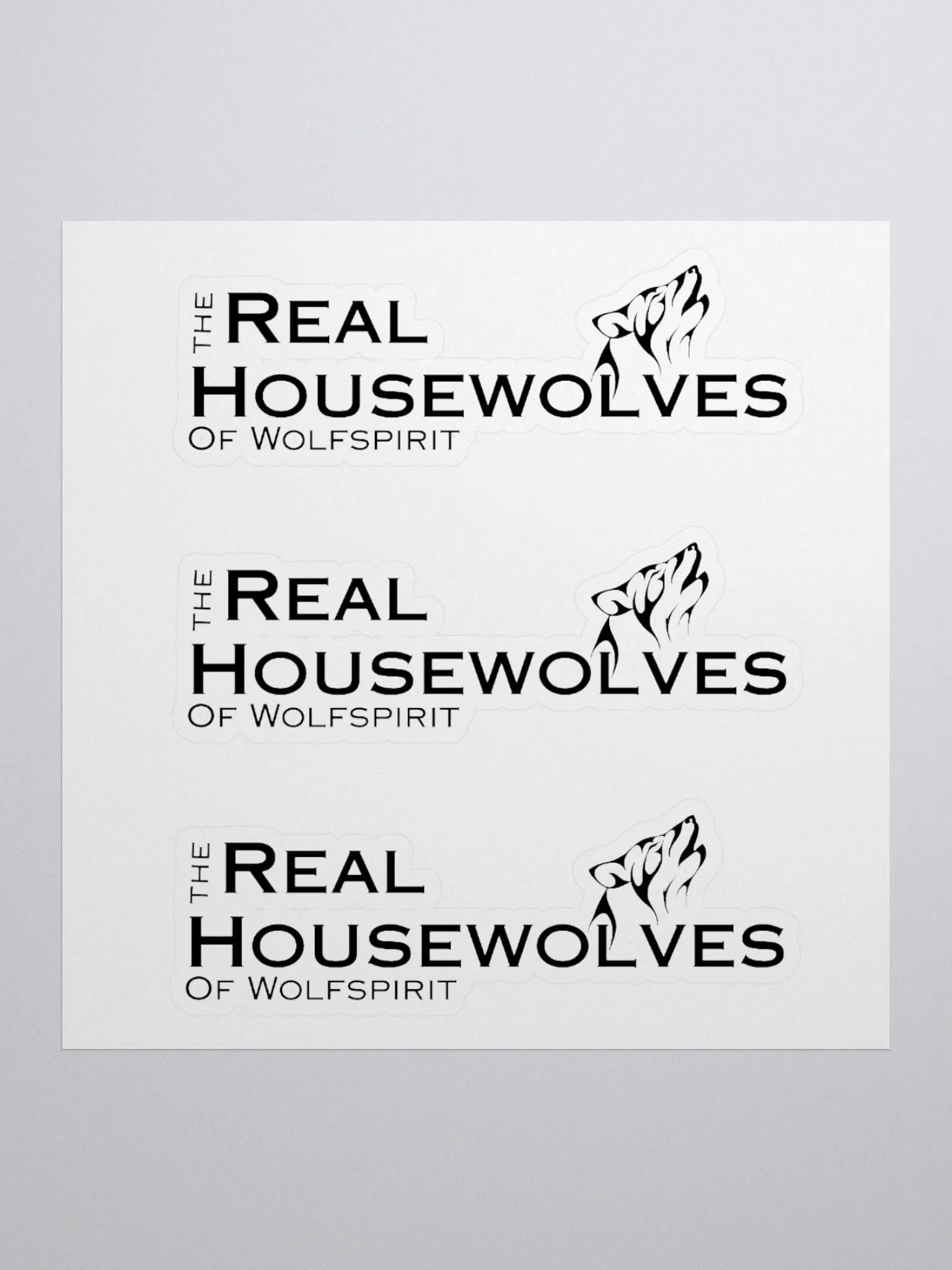 Wolfspirit Real Wolves Stickers product image (3)