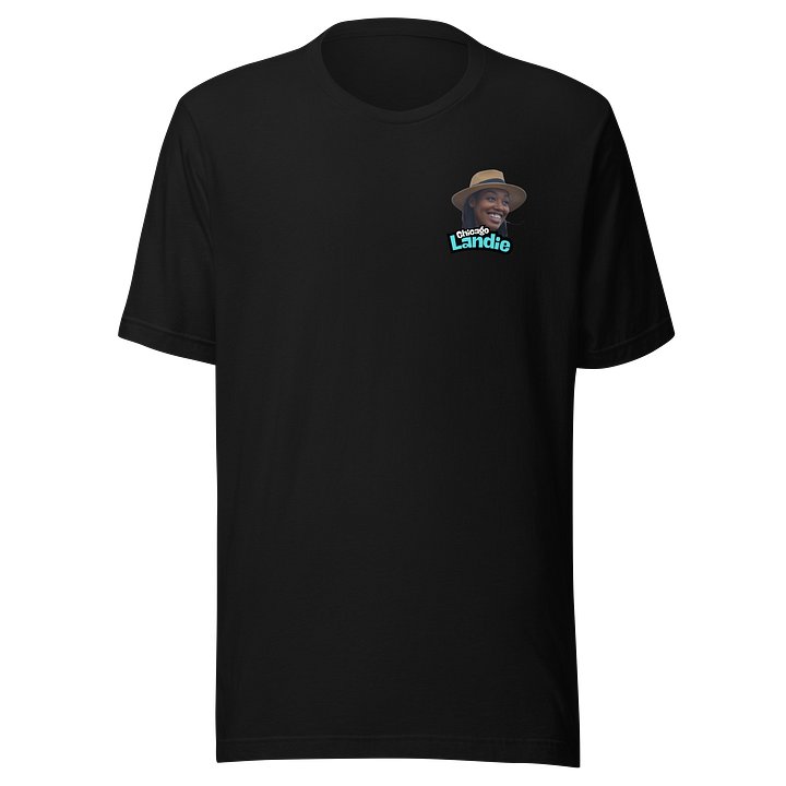 Chicago Landie Tee-Black product image (1)