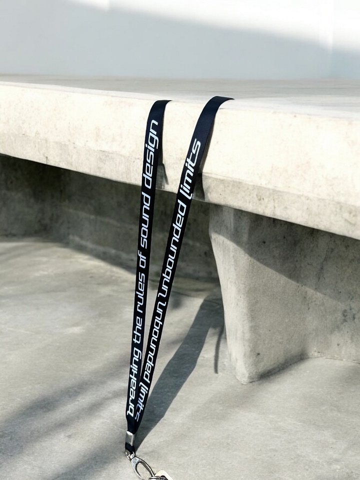 “Breaking the Rules of Sound Design™” Lanyard product image (1)