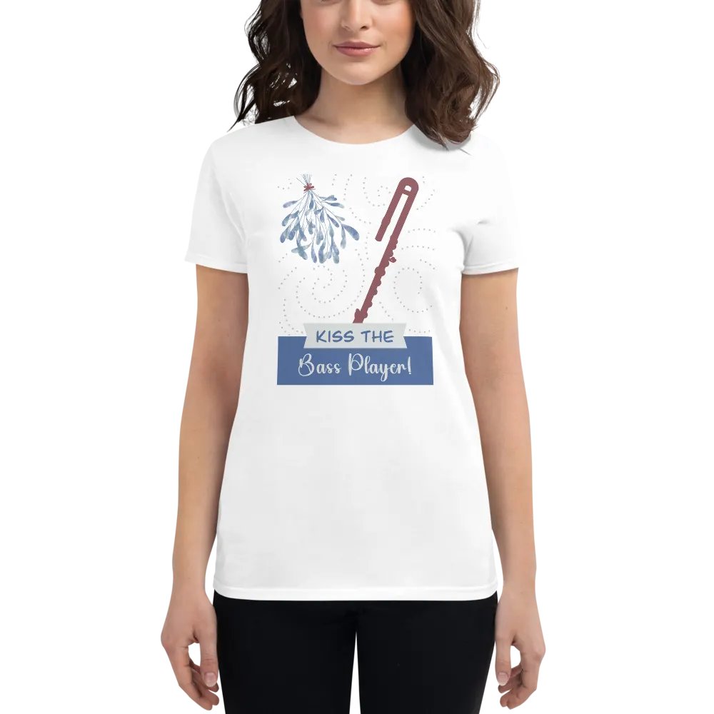 Bass Flute - Kiss The Flute Player - Women's Fit Short Sleeve product image (2)