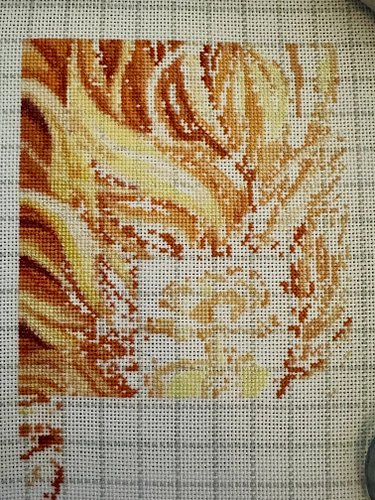 And here is what 5086 stitches look like on the “Sol” heavenandeathdesigns project. I’ll decide later if I’m parking this one...