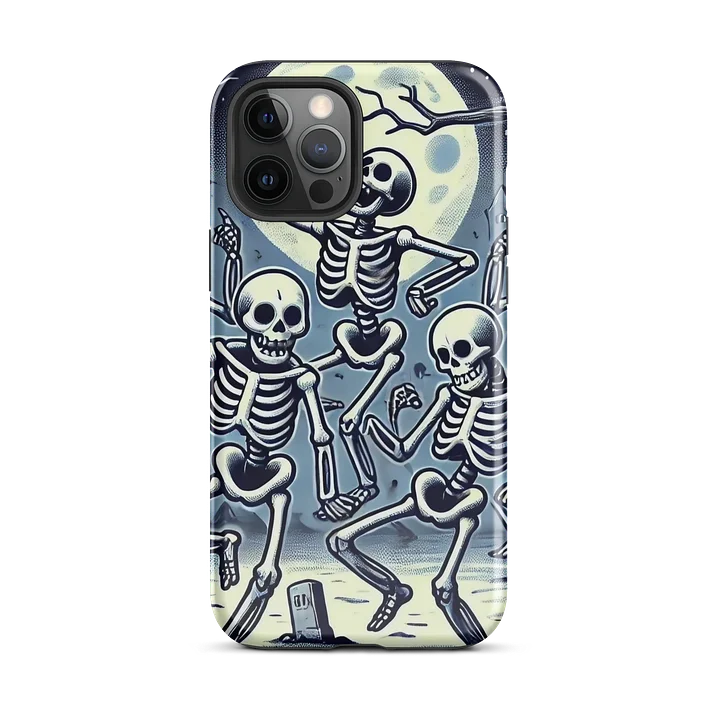 Dancing Skeletons iPhone Tough Case - Spooky Halloween Fun Design product image (2)