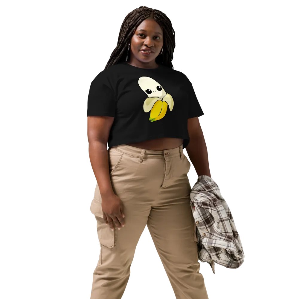 Peel Me Up Banana Women's Crop Top product image (3)