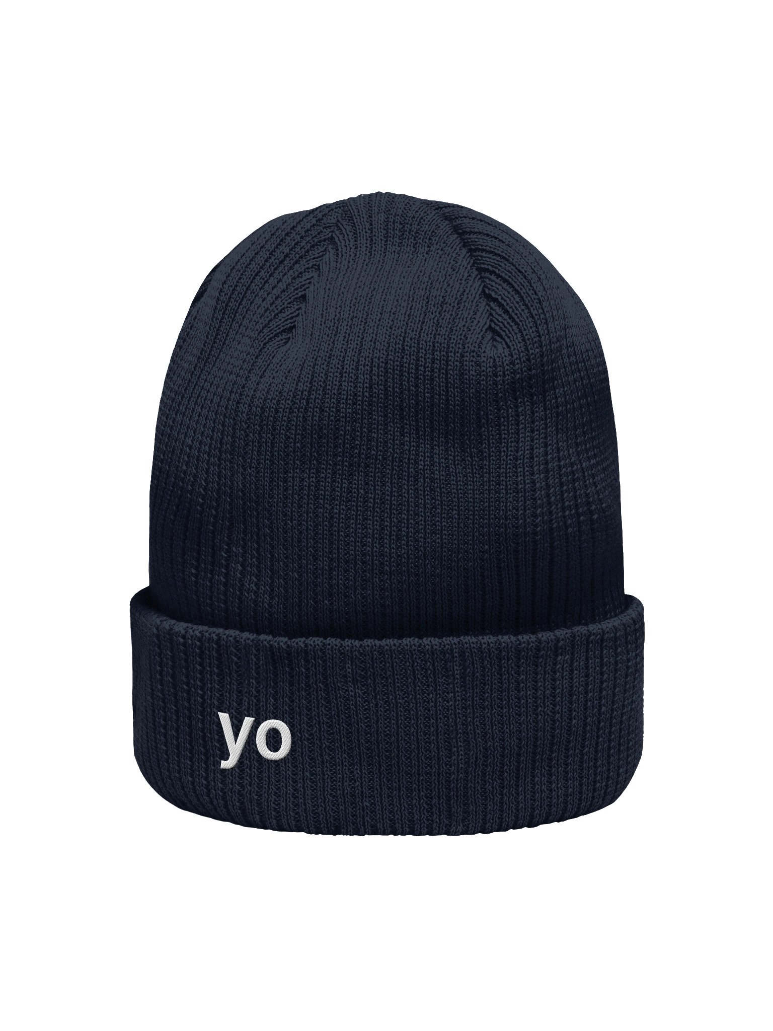Yo Beanie (Navy) product image (3)