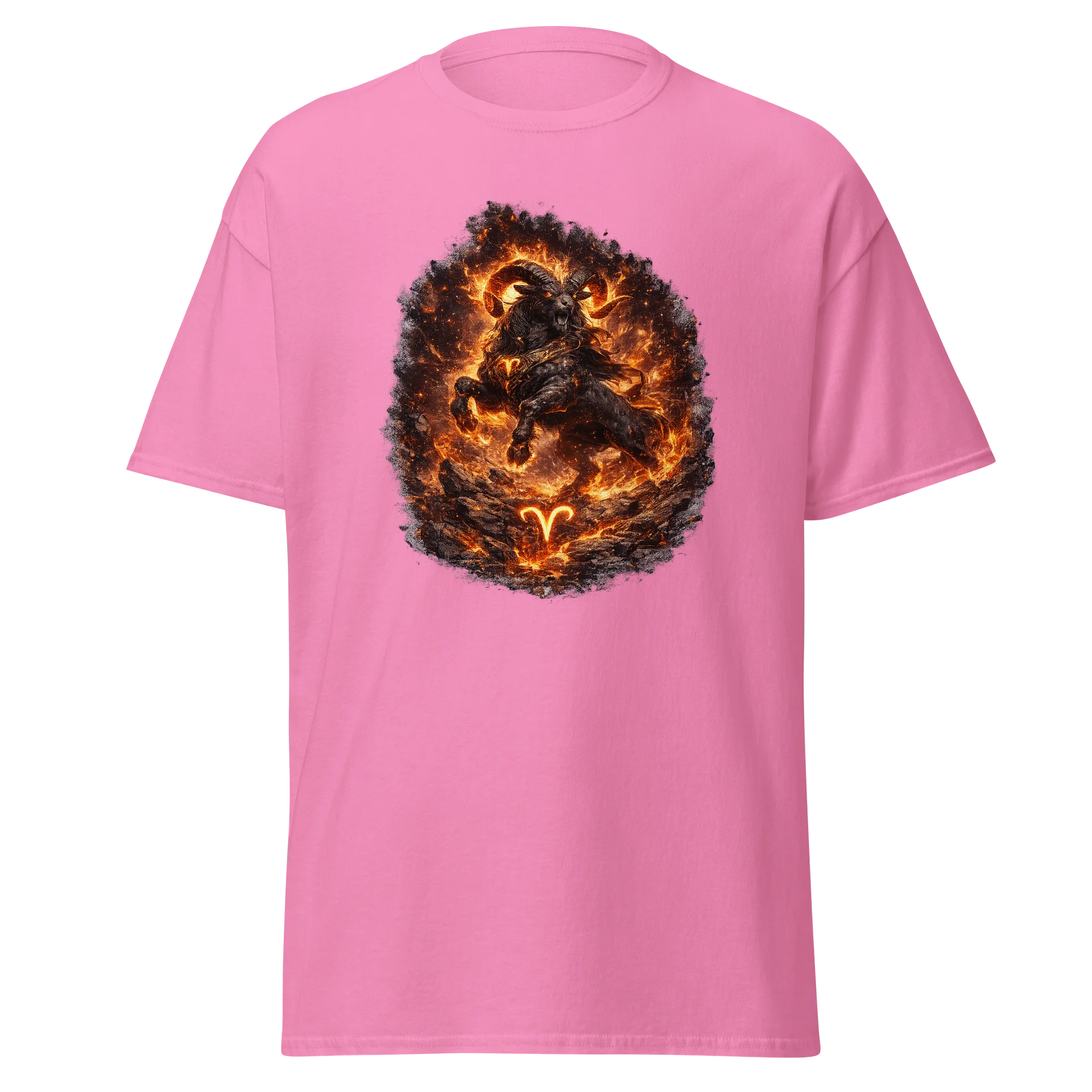 Horns of Eternal Flame — Aries Zodiac Tee product image (1)