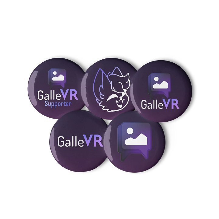 GalleVR Button Pins product image (3)