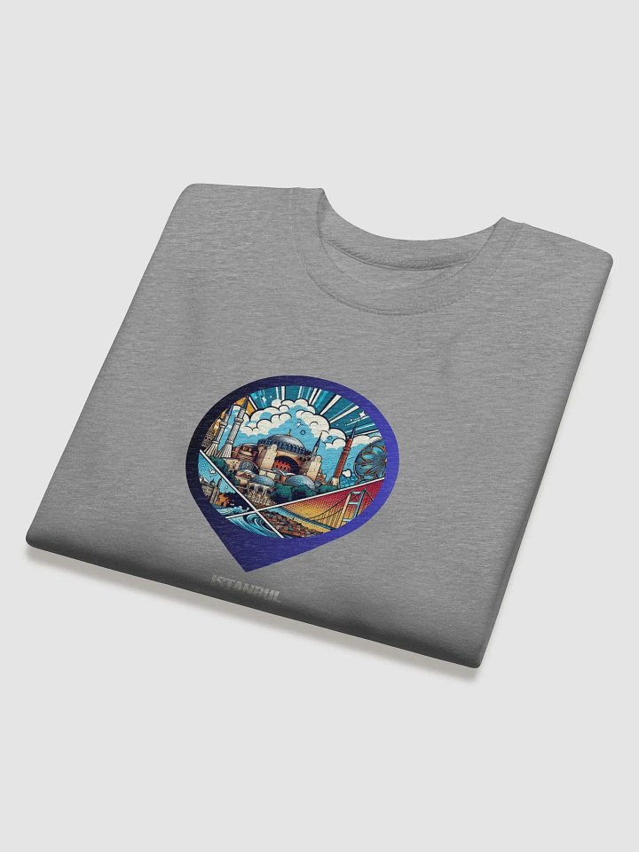 Cotton Heritage Premium Sweatshirt | AI Design Istanbul city product image (1)