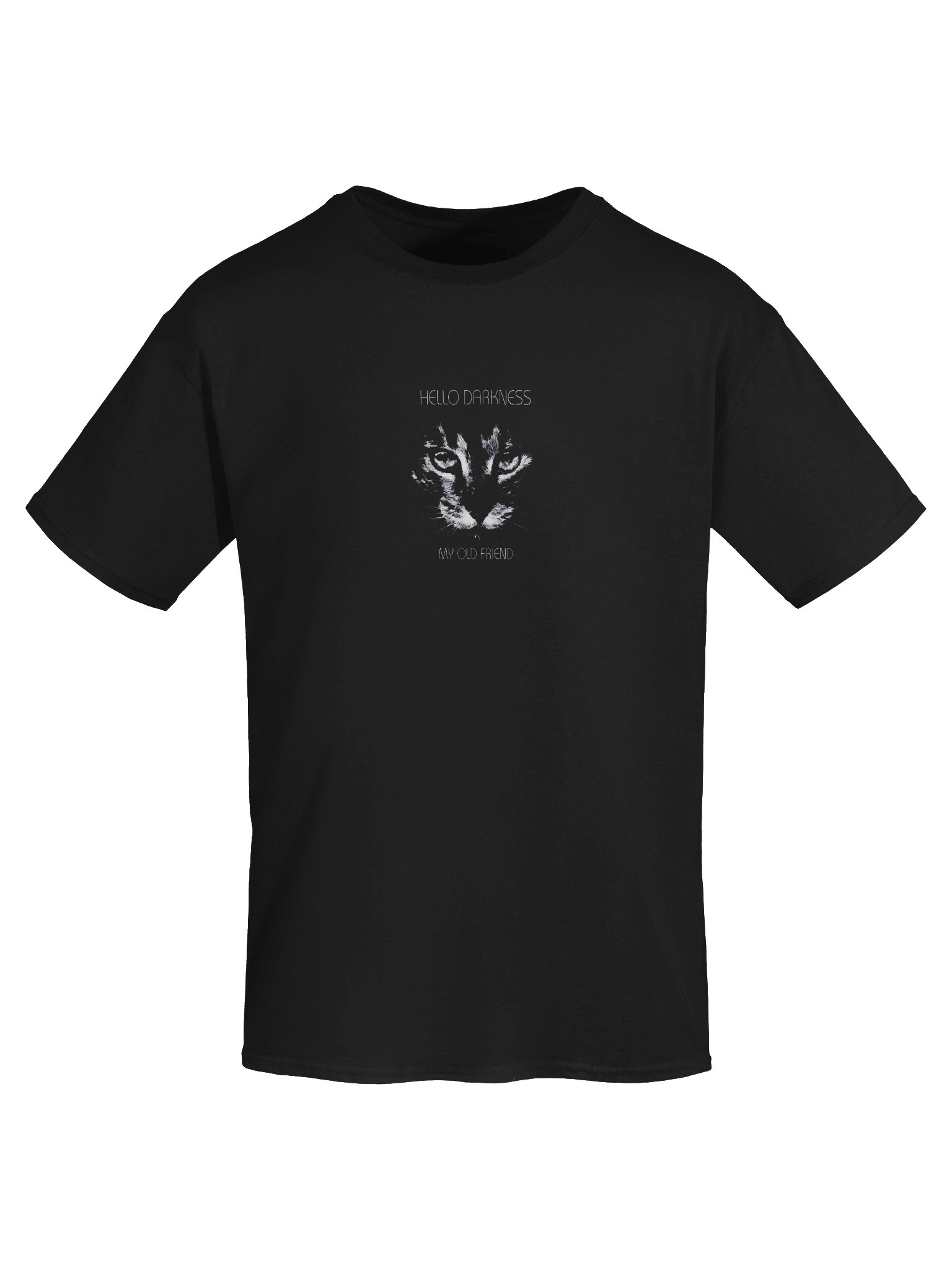Hello Darkness Cat Tee product image (5)