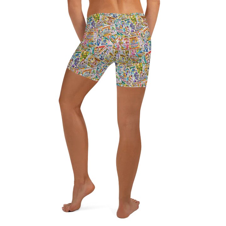 Jugoslovenski inflatorni dinar 1993 (Kolaž/mozaik) All-Over Print Shorts product image (2)