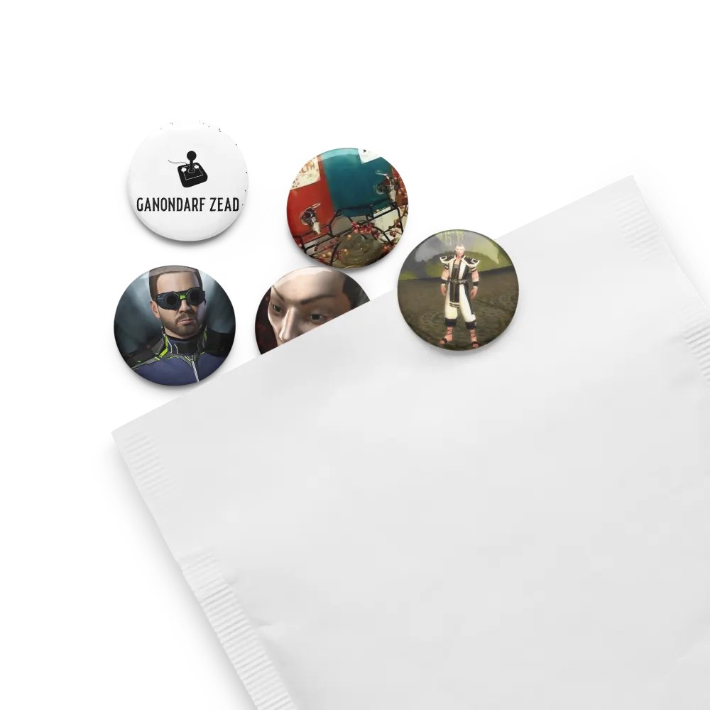 Darkened Delights Pin Button Set product image (13)
