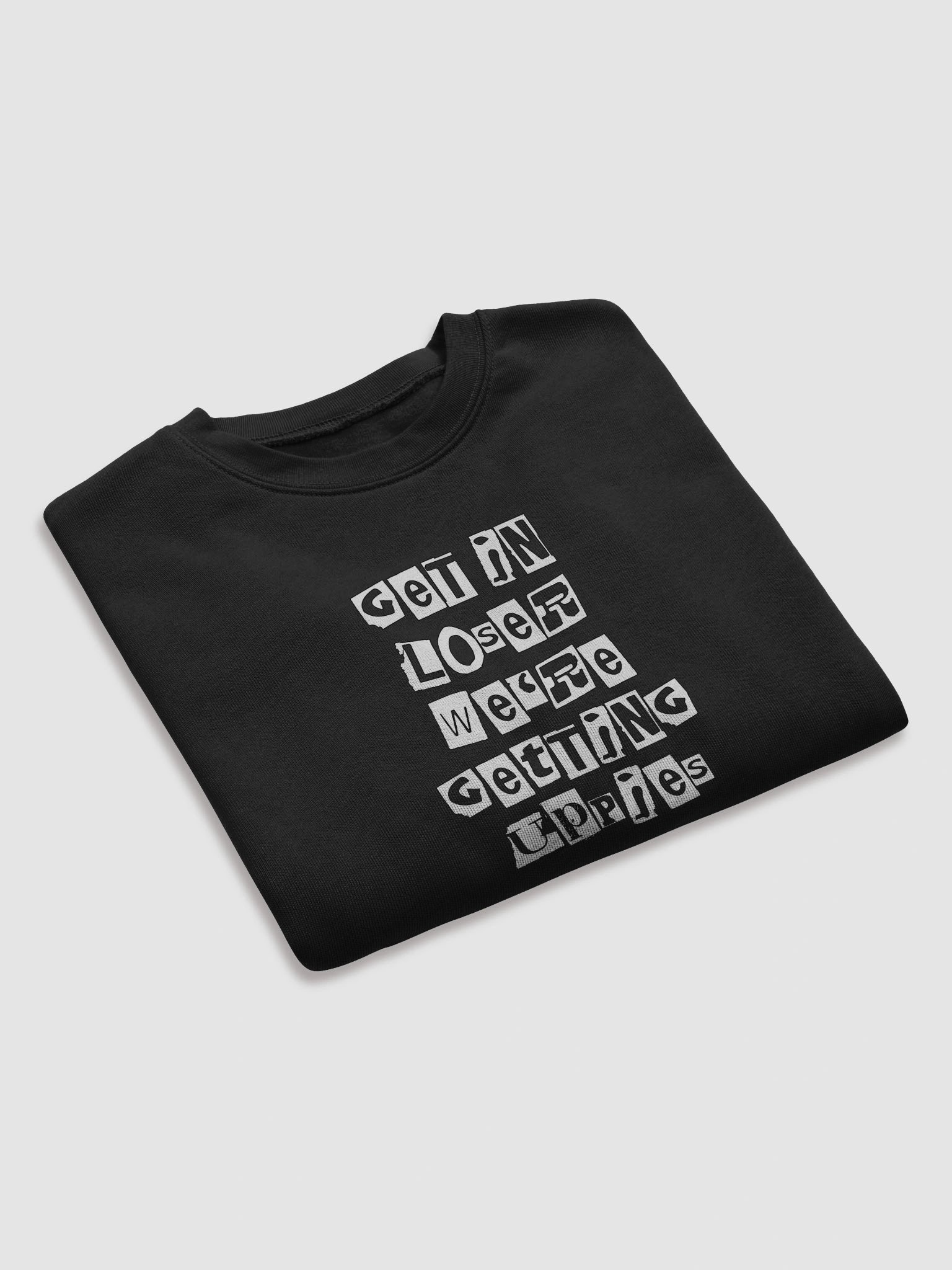 Get In Loser || Crop Crewneck product image (7)