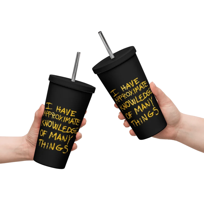Demon Cat Insulated Tumbler with a Straw - Multicolor product image (7)