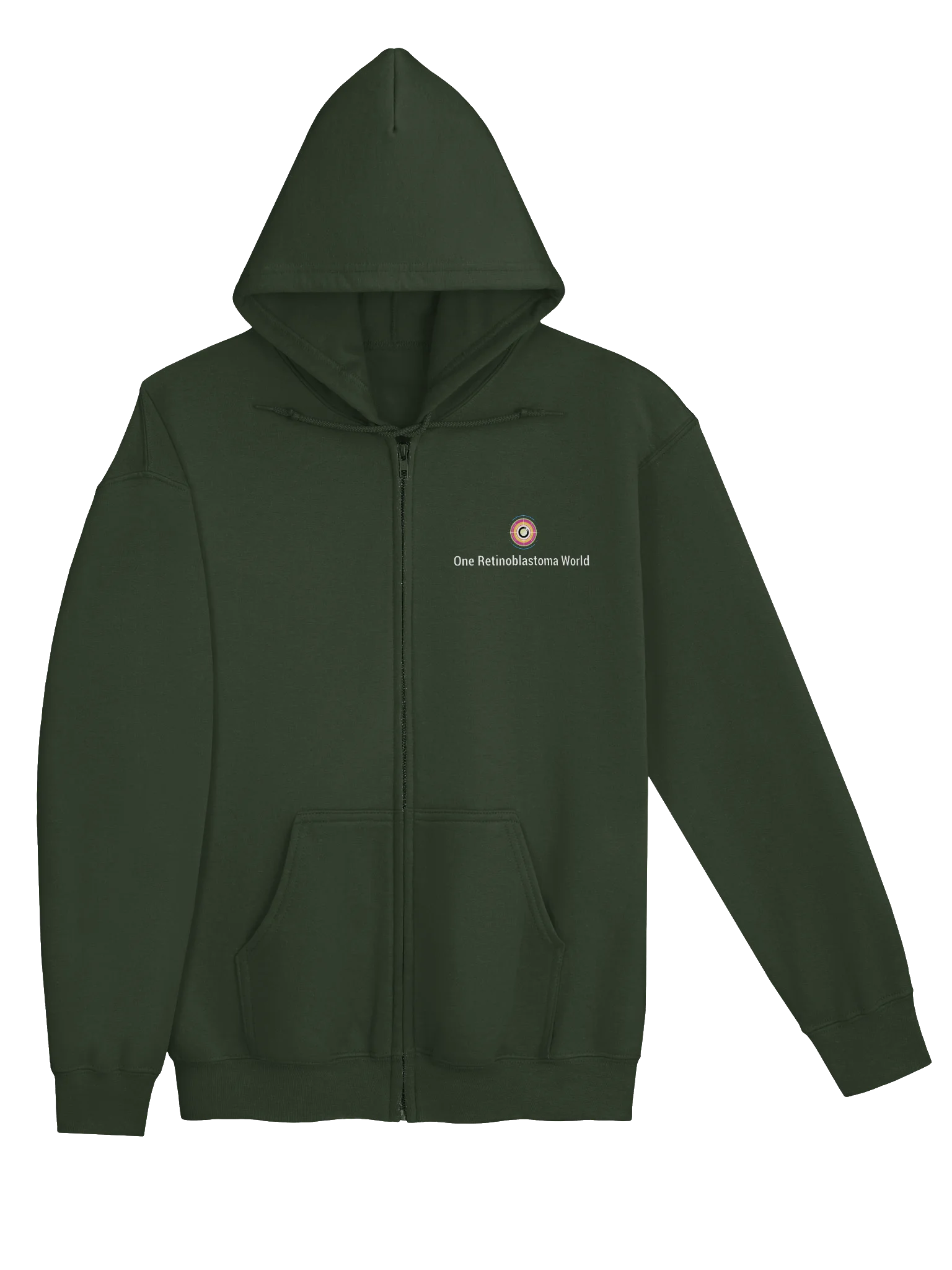 One Rb World Logo Only - Unisex Zip Hoodie product image (3)