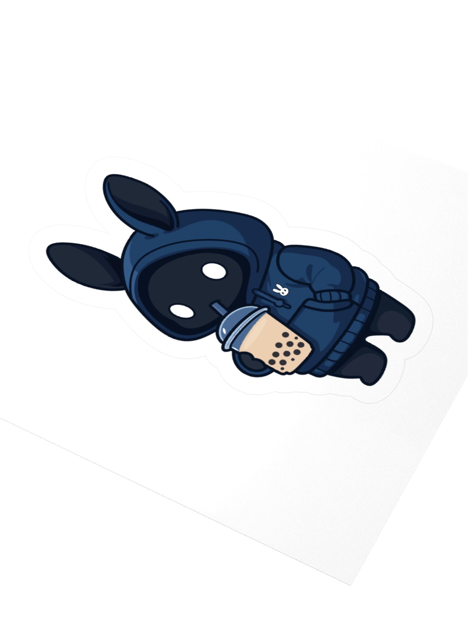 Poochoki Drinking Bubble Tea Sticker product image (3)